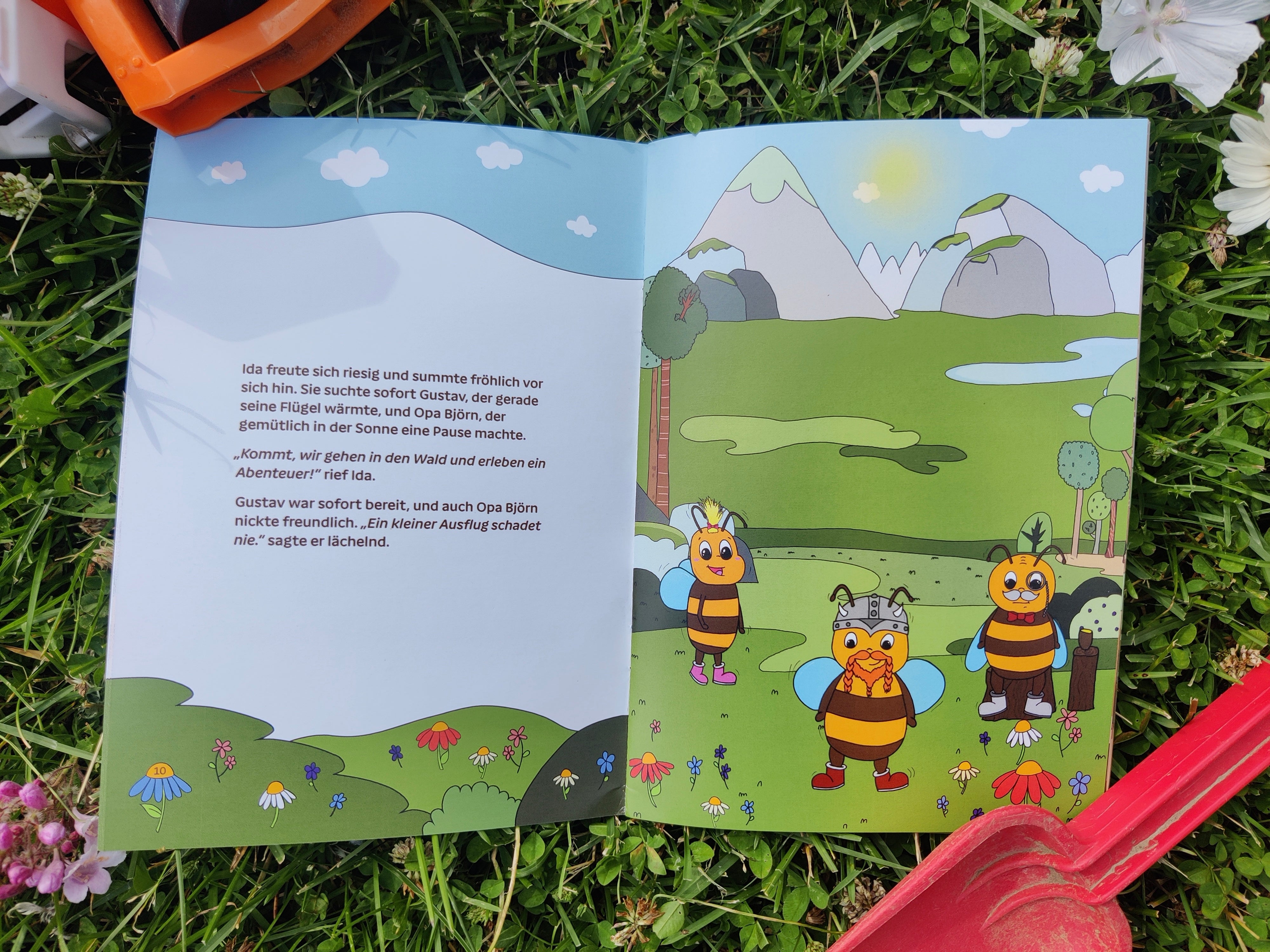 Kinderbuch „Die Abenteuer von Ida und ihren Freunden: Rettung im Wald“