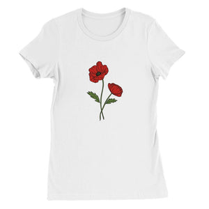 T-Shirt Damen Sternzeichen/Monatsblumen Design