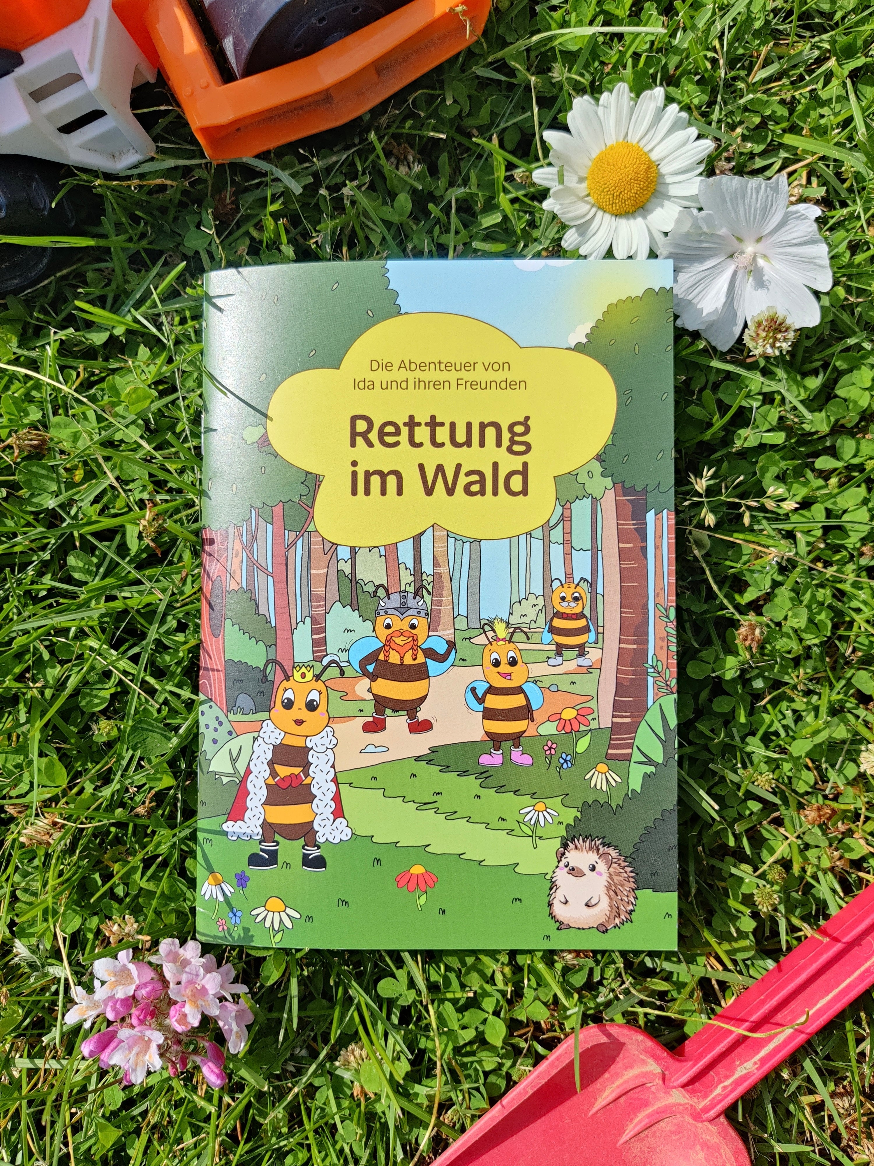 Kinderbuch „Die Abenteuer von Ida und ihren Freunden: Rettung im Wald“