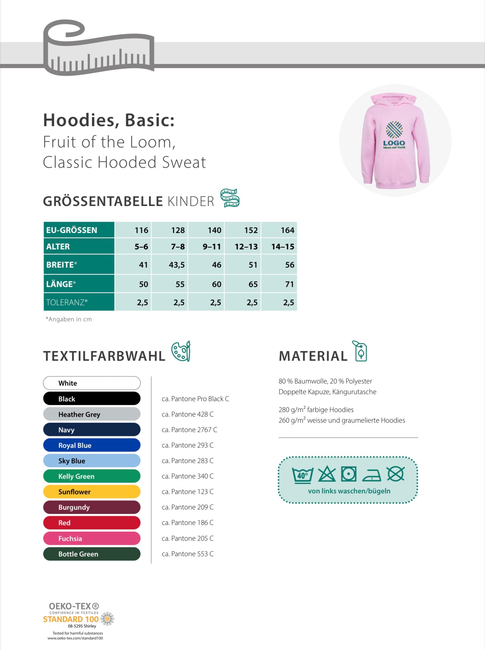 Hoodie Kinder alle Designs