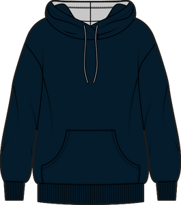 Hoodie unisex mit fertigen Designs