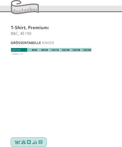 Premium T-Shirt für Kinder mit Deinem Design